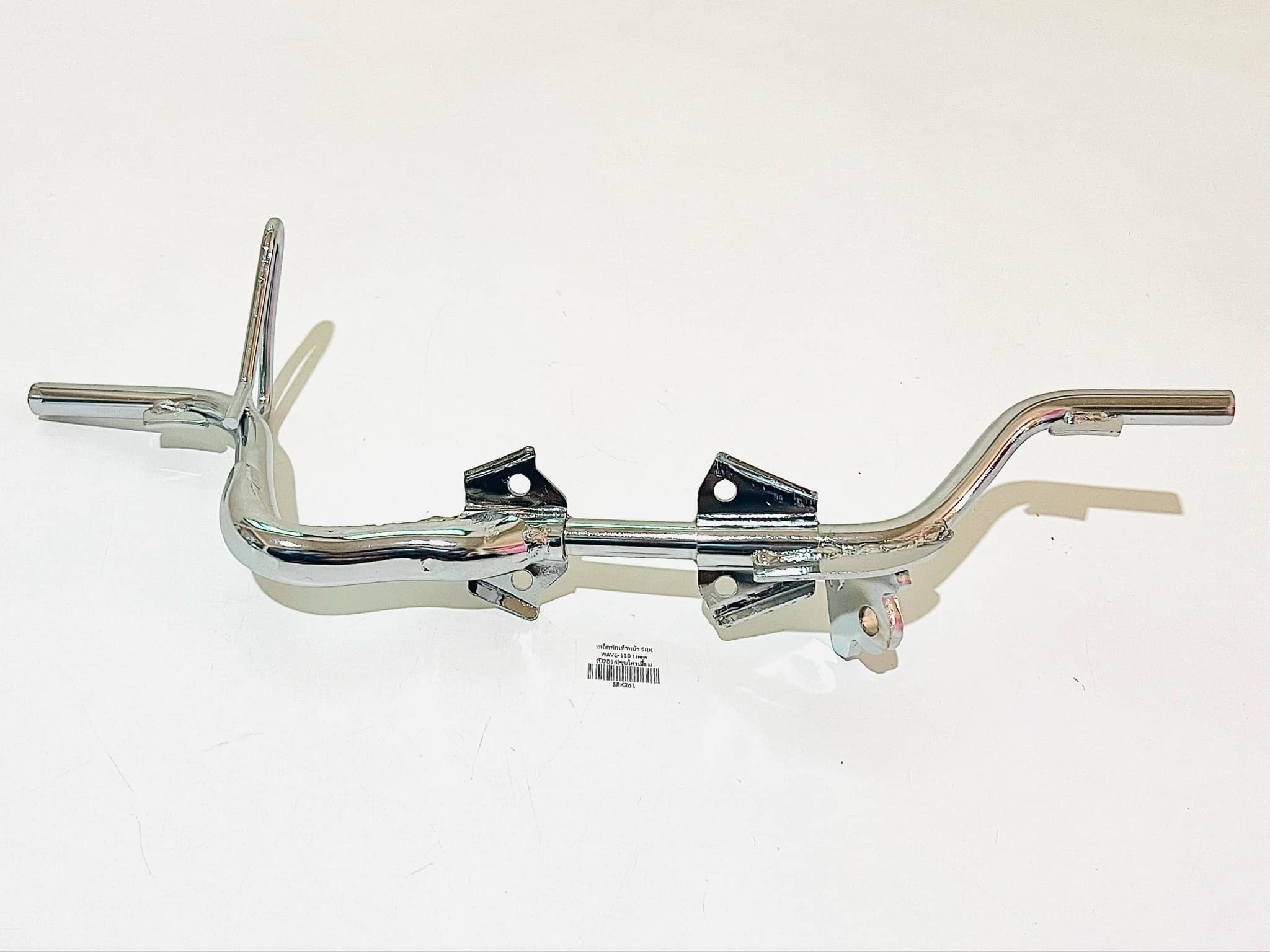 เหล็กพักเท้าหน้าเวฟ110 i new ปี2014 wave110 i new 2014 เหล็กชุบ A10