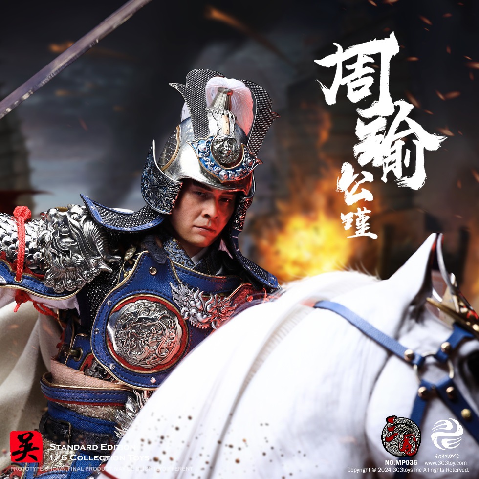 303TOYS MP037 THREE KINGDOMS SERIES - ZHOU YU GONGJIN (EXCLUSIVE EDITION)