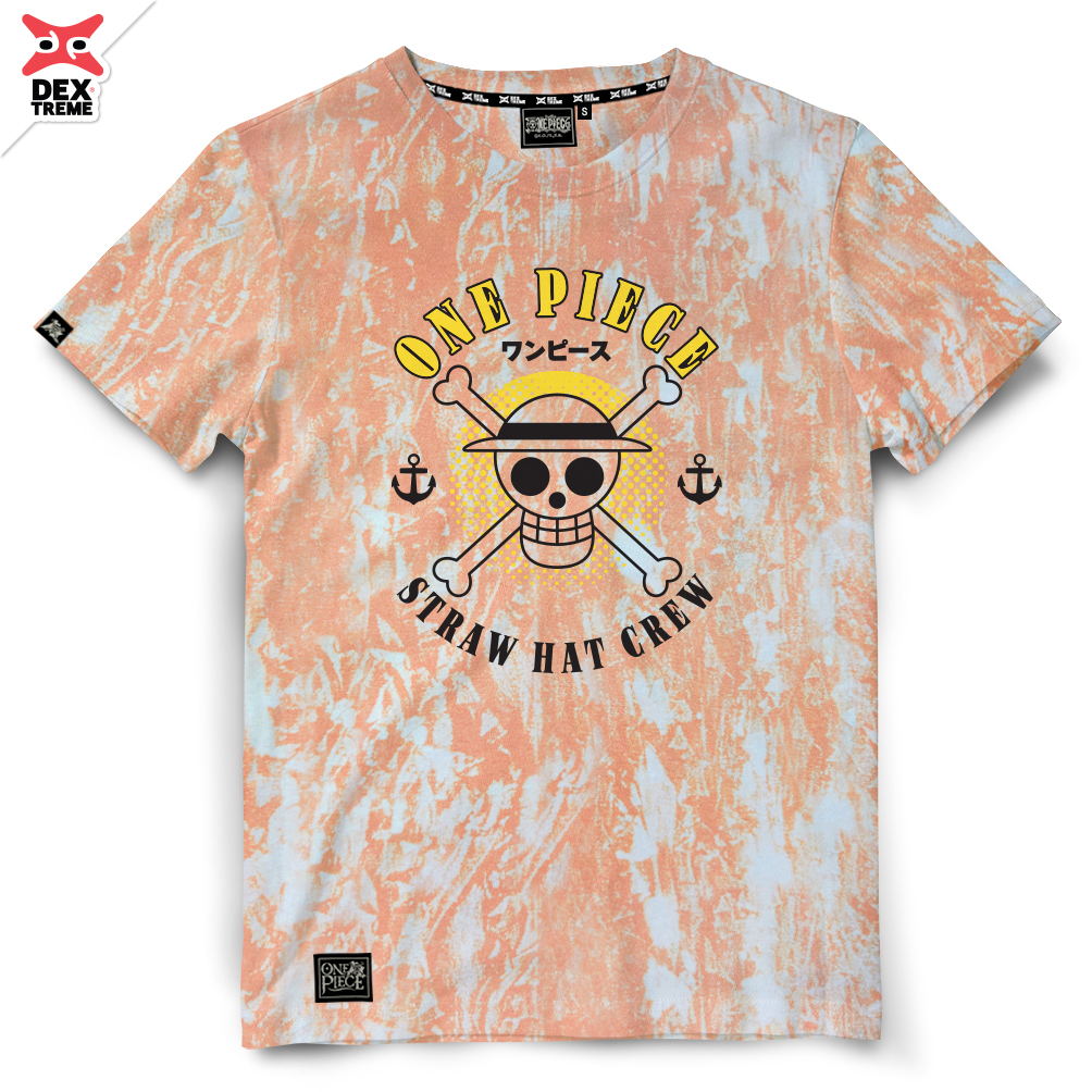 เสื้อวันพีซ Tees OP Luffy ผ้ามัดย้อม