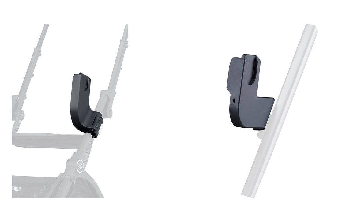 GOODBABY (กู๊ดเบบี้) Adapter ตัวเชื่อมต่อระหว่างรถเข็นเด็กเเละคาร์ซีท สำหรับรถเข็นรุ่น Qbit+ / Pockit+