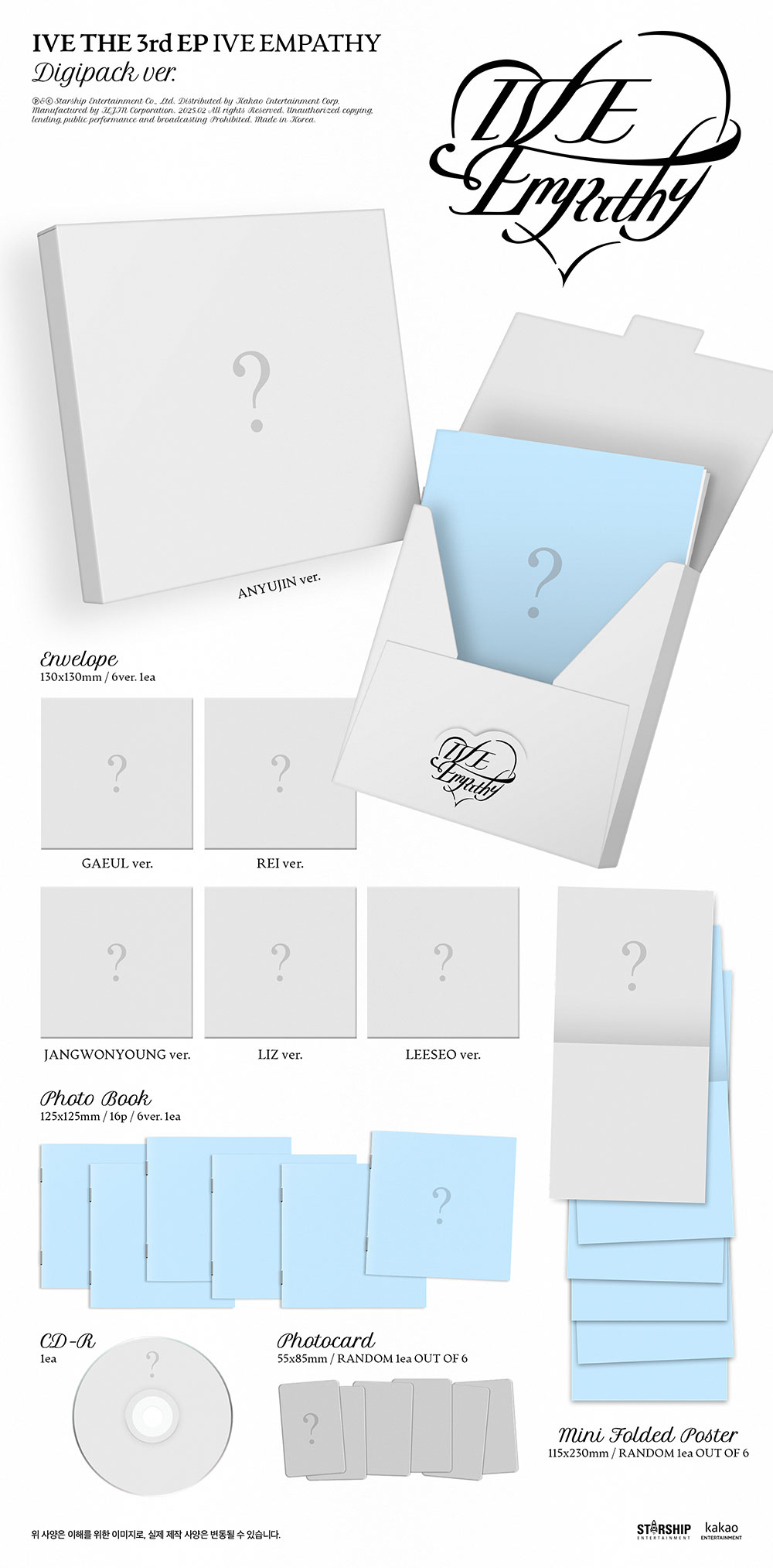 [PRE] IVE - 3rd EP Album IVE EMPATHY