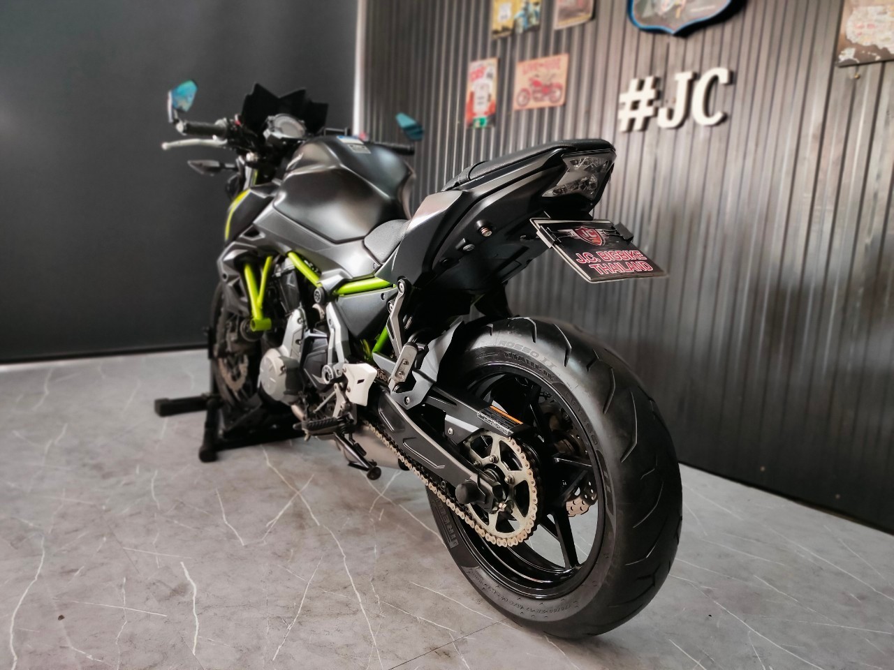 Z650abs ปี 2018 รถบ้านมือเดียวเกรด🅰️