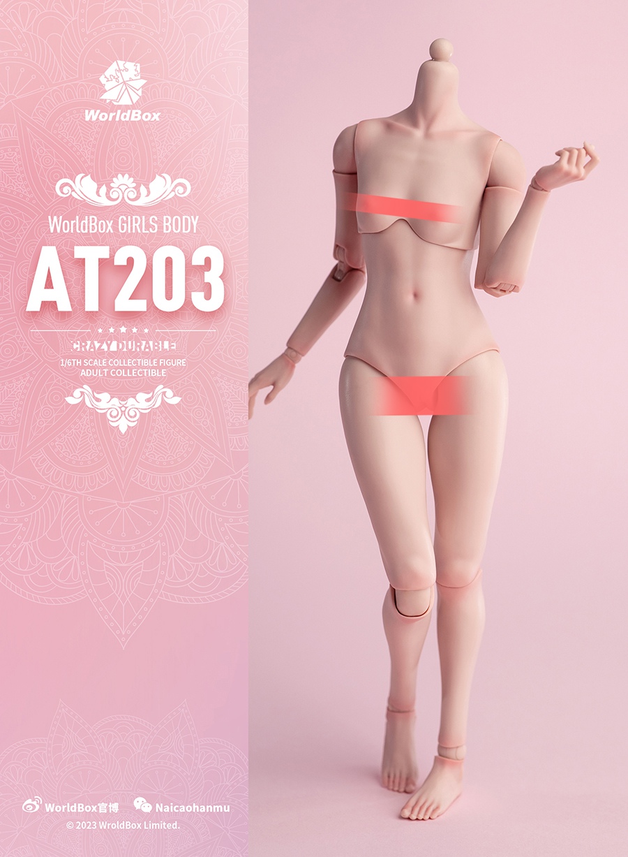 Worldbox AT203P, AT203T 1/6 Female Body Model Version