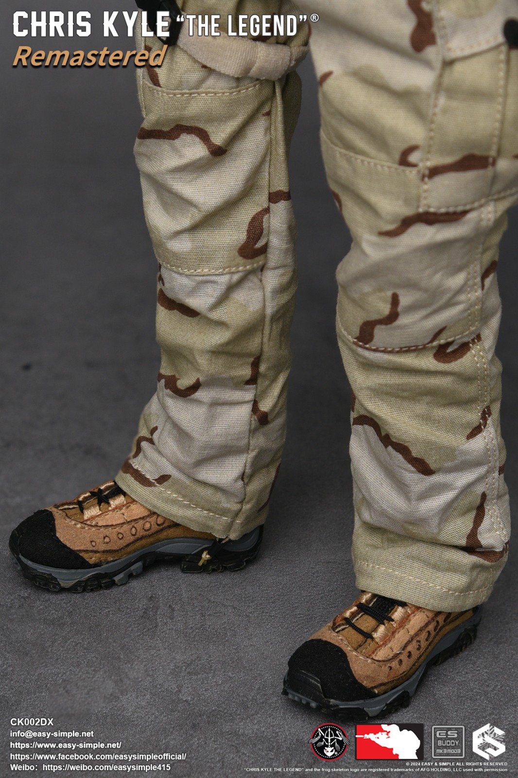 BlackOpsToys X Easy&Simple ES CK002DX Chris Kyle "The Legend" Remastered (Deluxe Version)