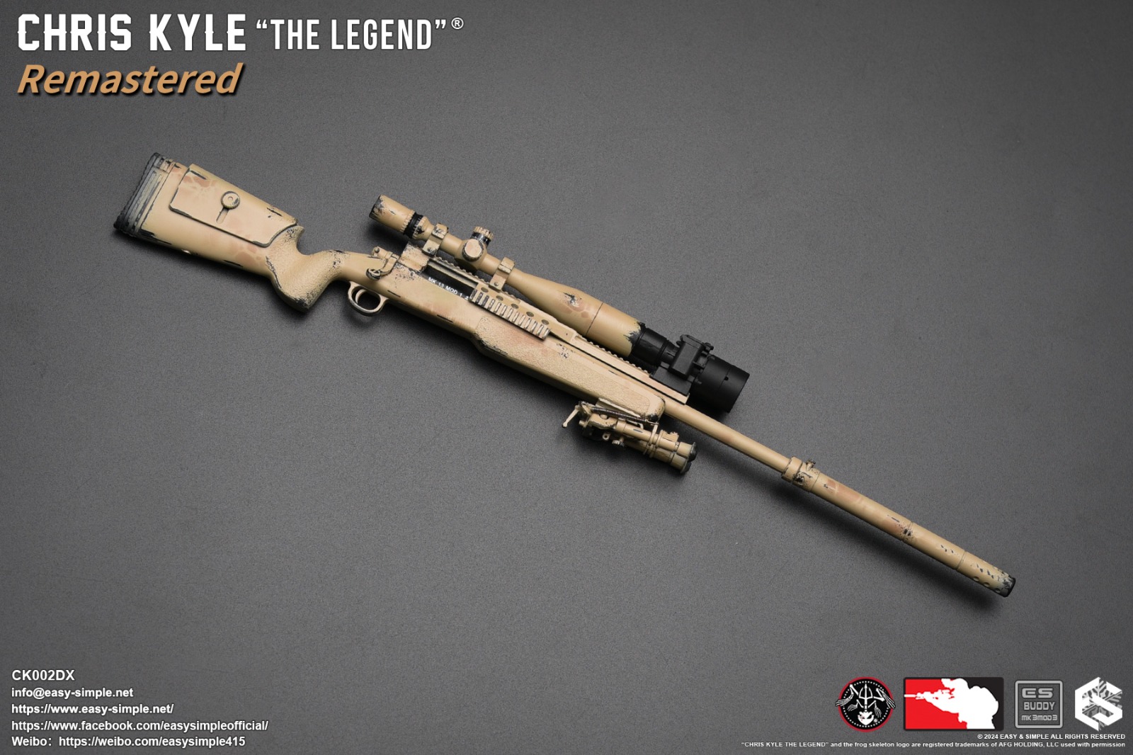 BlackOpsToys X Easy&Simple ES CK002DX Chris Kyle "The Legend" Remastered (Deluxe Version)