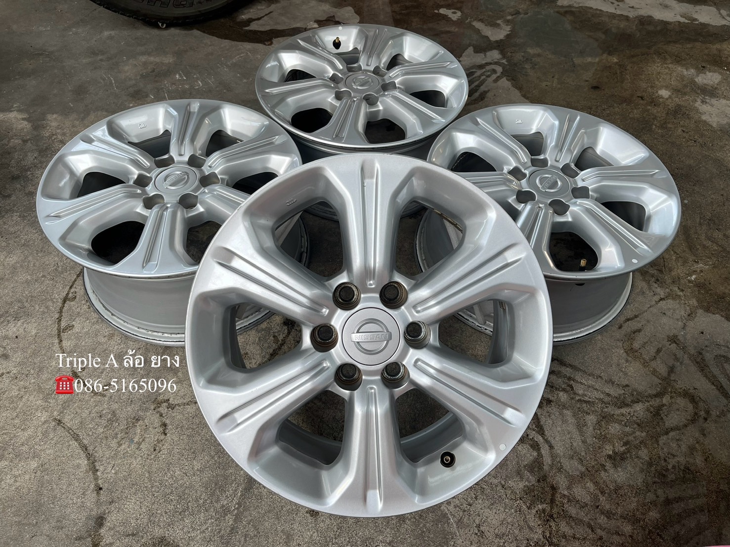 ✨ล้อแม็ก✨6รู114✨Nissan Navara NP300 ตัวสูง ขอบ 16💖สภาพสวย💖