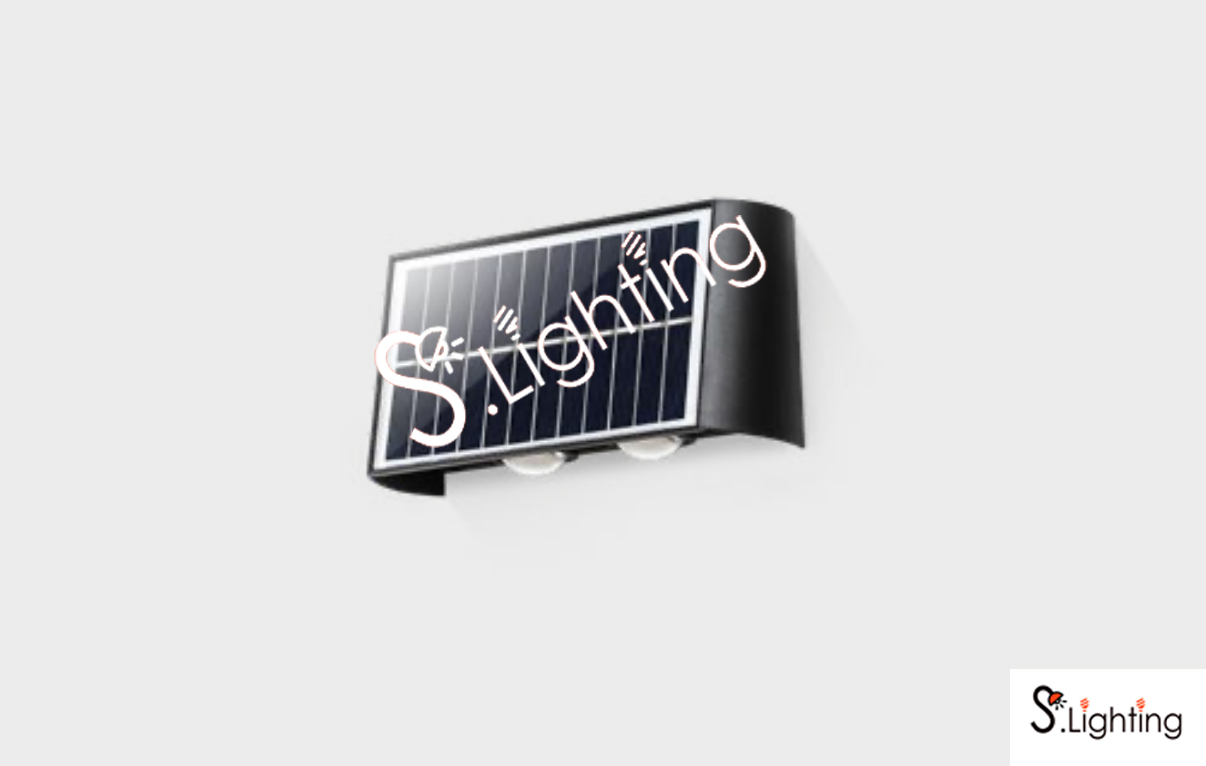 โคมไฟติดผนังภายนอก 10-SOLARWALL-4W30K-WASH