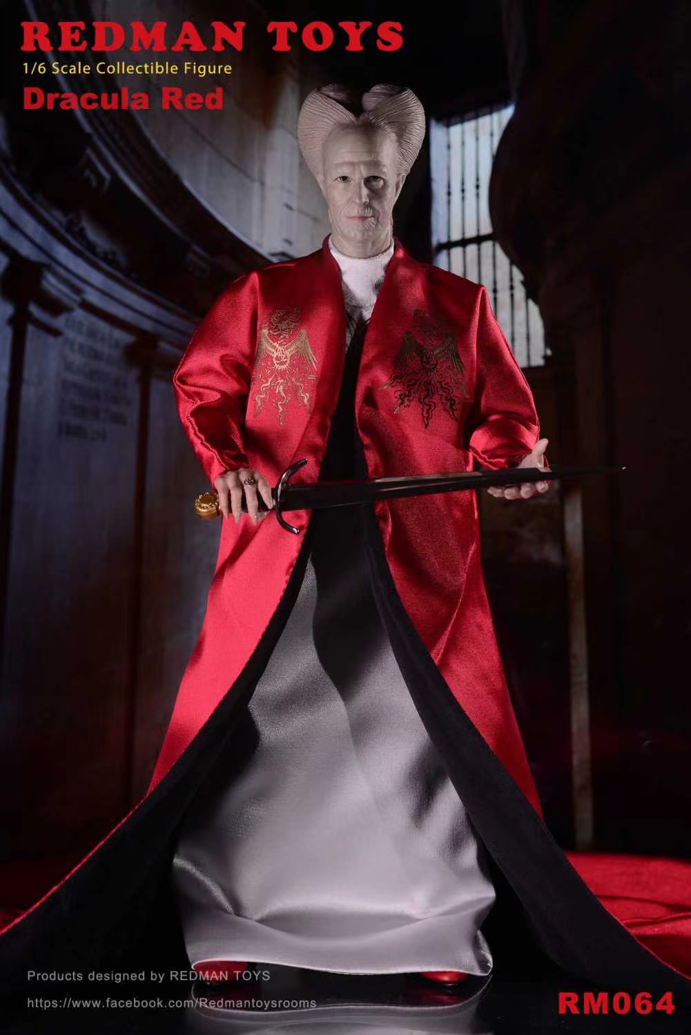 REDMAN TOYS RM064 1/6 Dracula Red