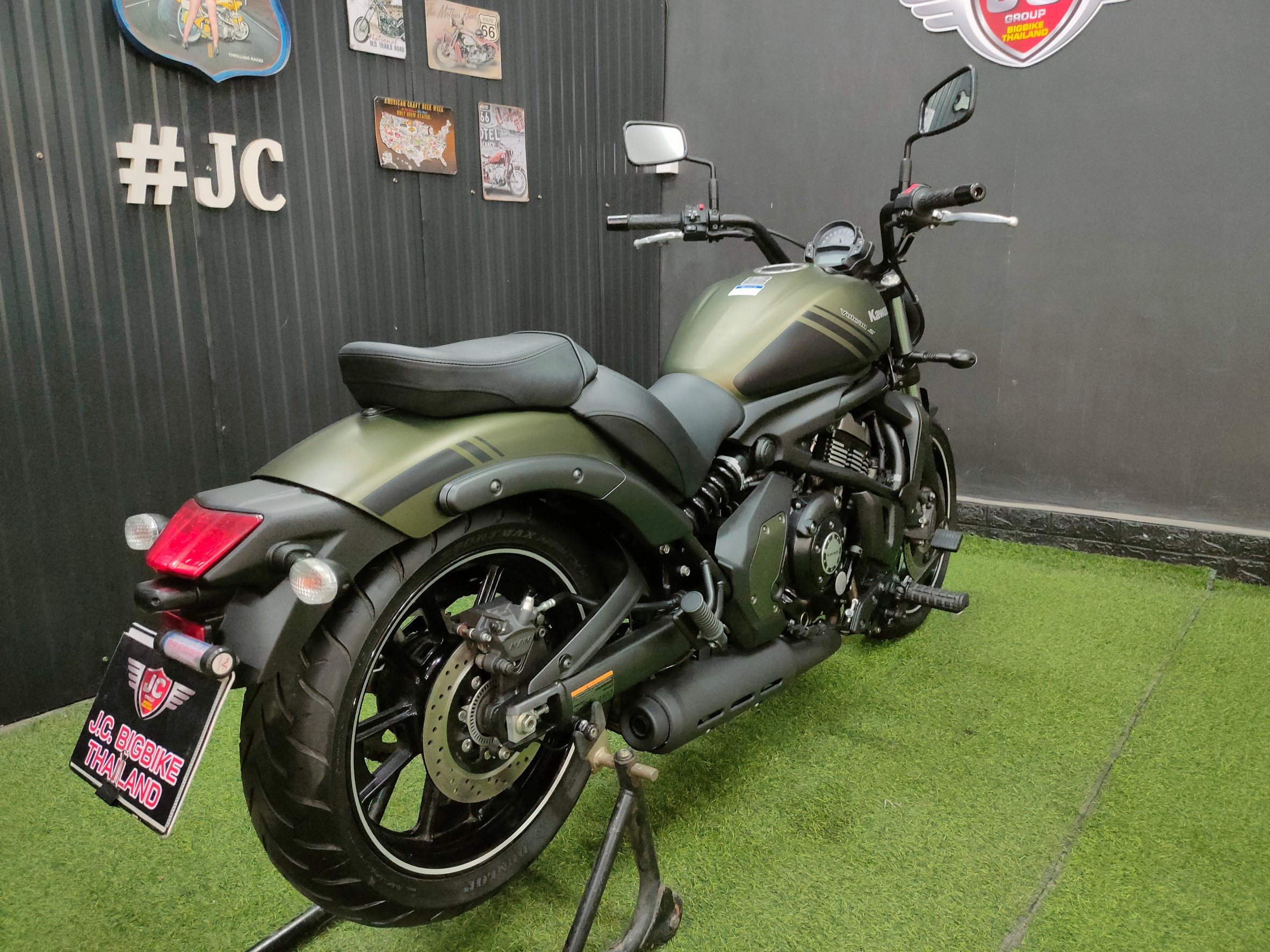 สวยสุดตั้งแต่ขายรุ่นนี้มาแล้ว ⁉️ Vulcan650s ABS ปลายปี2019 "นางฟ้ามือเดียว" สีทหารมาดเข้ม