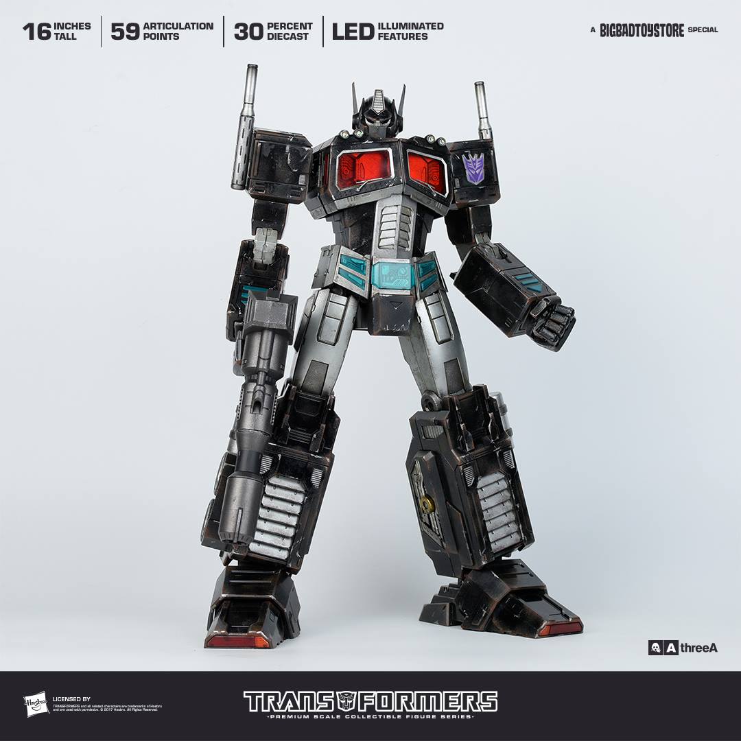 3AthreeA Transformers 16 G1 Nemesis Prime