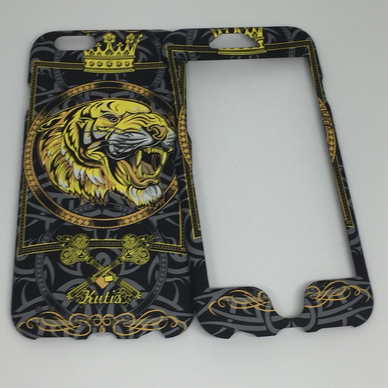 เคสคูทิส (Kutis) ไอโฟน6,6S(ลายหน้าเสือสีทอง)