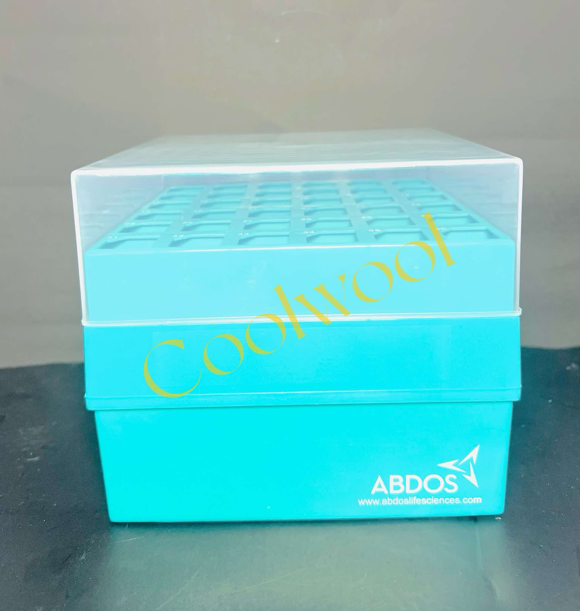 กล่องเก็บหลอดขนาด 15 ml Centrifuge Tube Box, PP 36 ช่อง