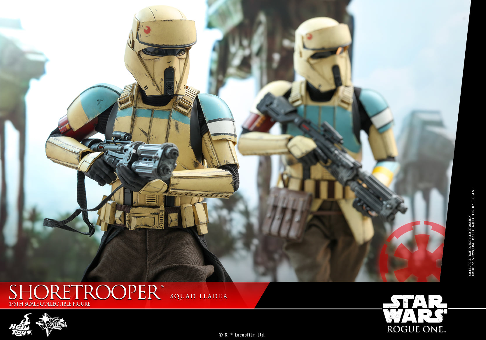 Hot Toys MMS592 Rogue One: A Star Wars Story™ - Shoretrooper Squad Leader™