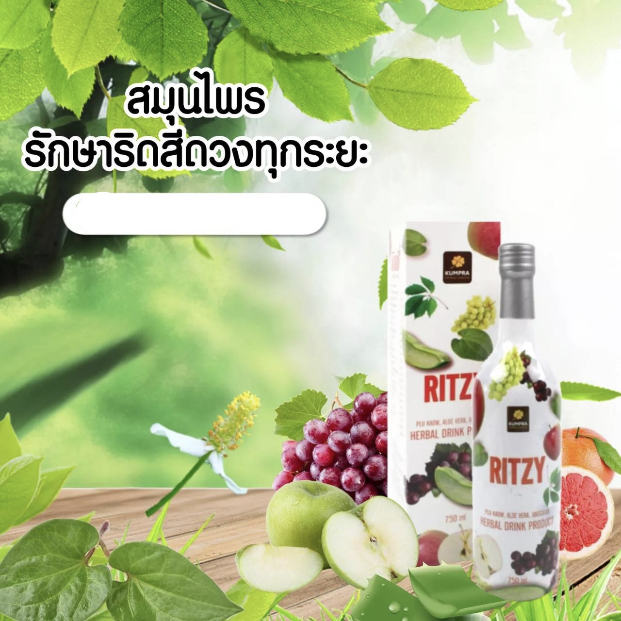 Ritzy drink ริทซี่ ริดซี่ น้ำสมุนไพรสกัด ลดกรดไหลย้อน แสบร้อนกลางอก โรคลำไส้ ริดสีดวง