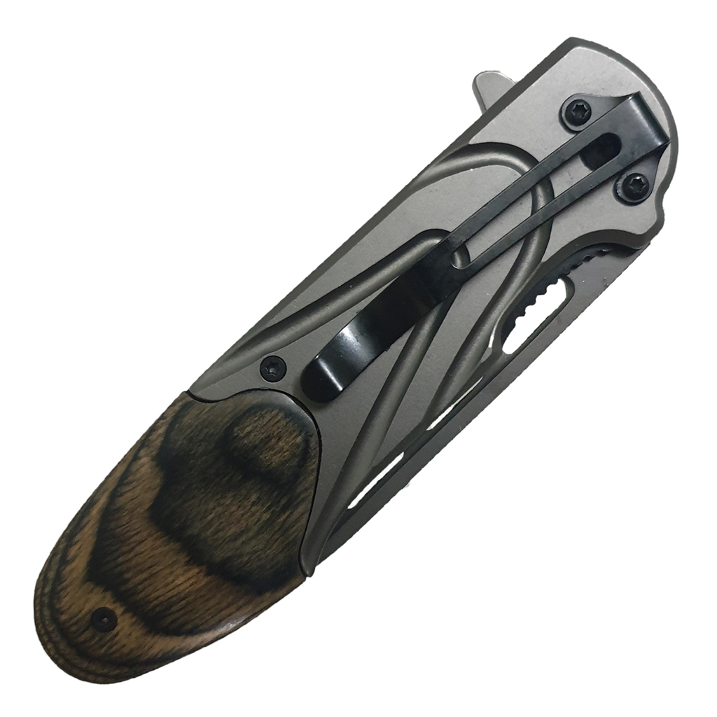 มีดพับ BROWNING X56 ขนาด 8.7 นิ้ว (22 ซม.) ด้ามเข้าประกับไม้
