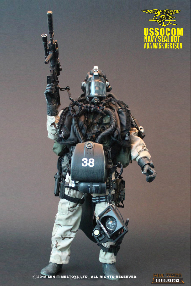 MINI TIMES M002 USSOCOM Navy Seal UDT AGA Mask Version