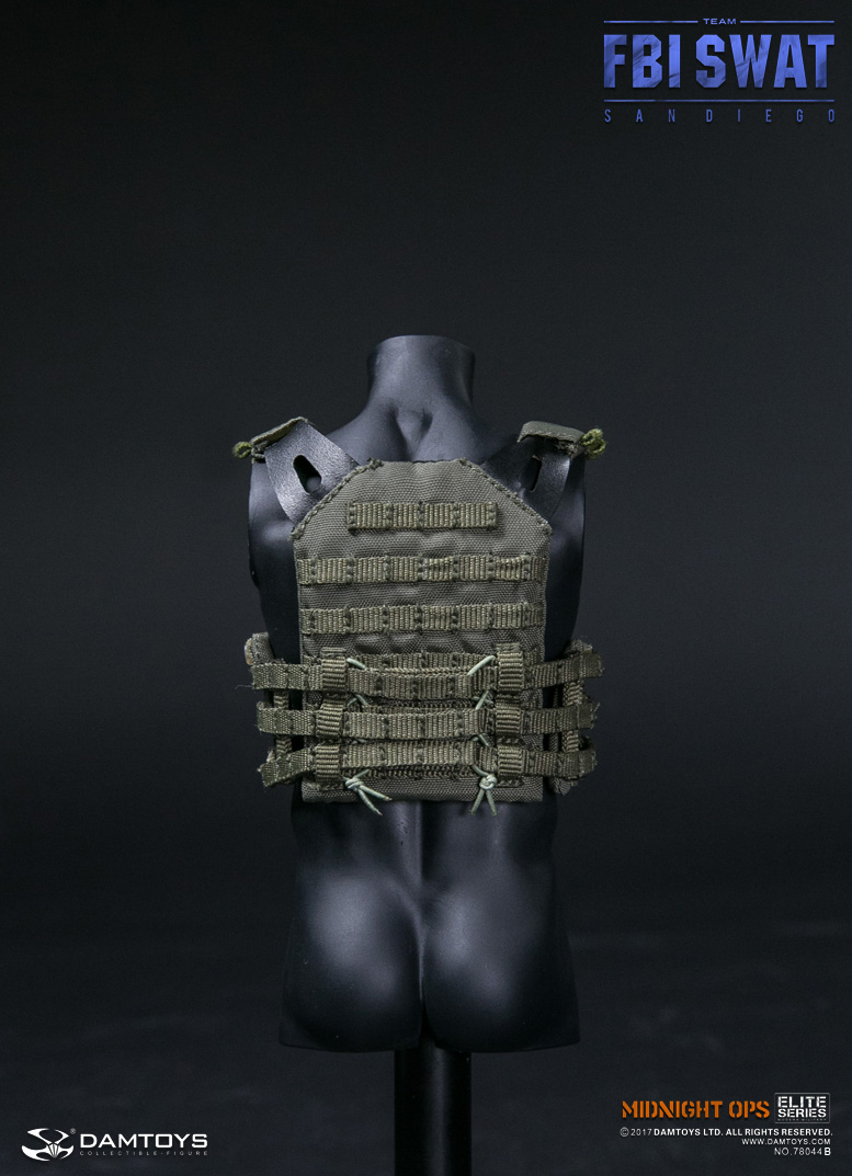 DAMTOYS No.78044 FBI SWAT TEAM AGENT - SAN DIEGO