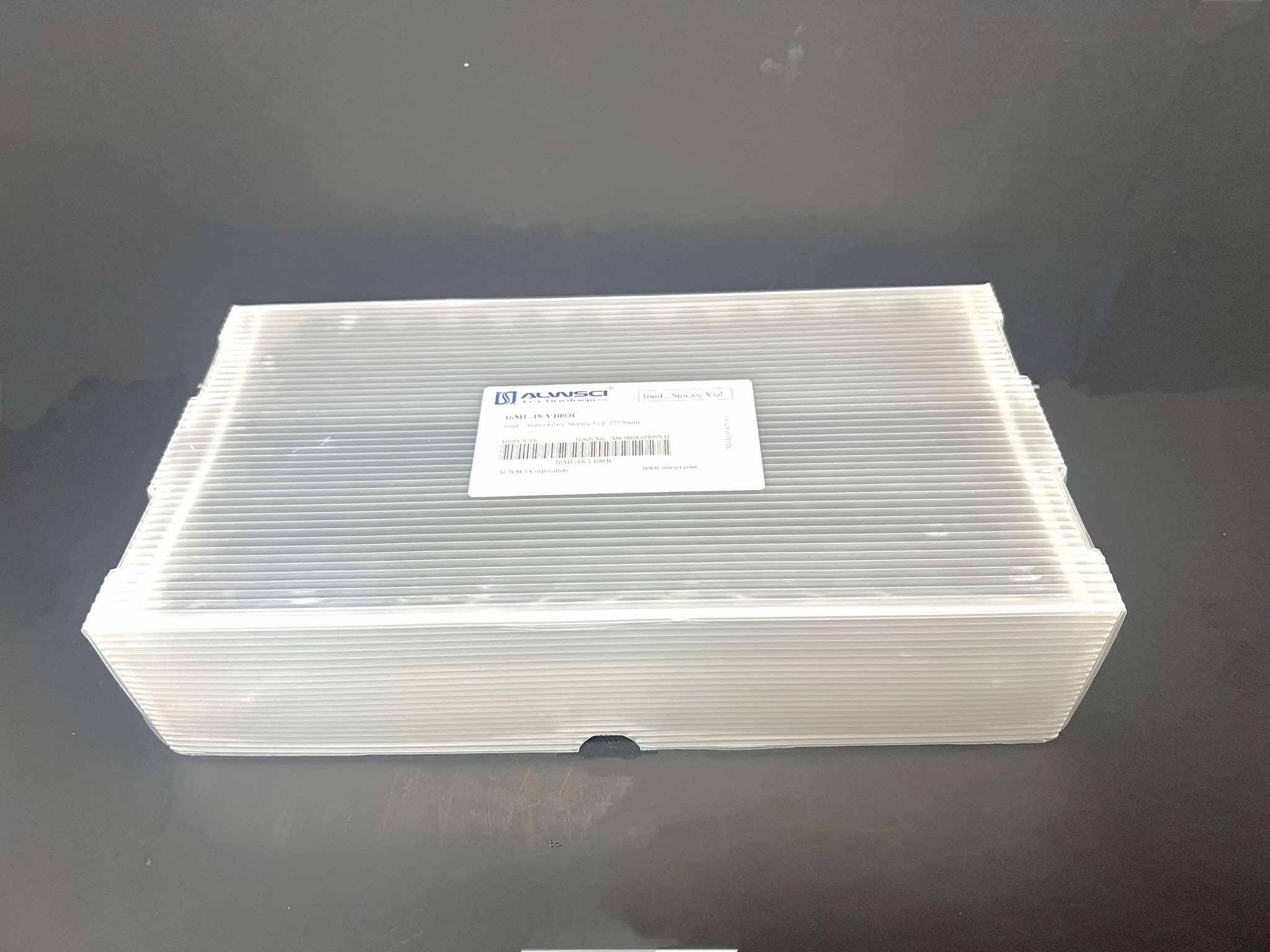 16mL, Sample Vial, 22*72.5mm 18-400 Screw Thread (100ชิ้น/แพ็ค)