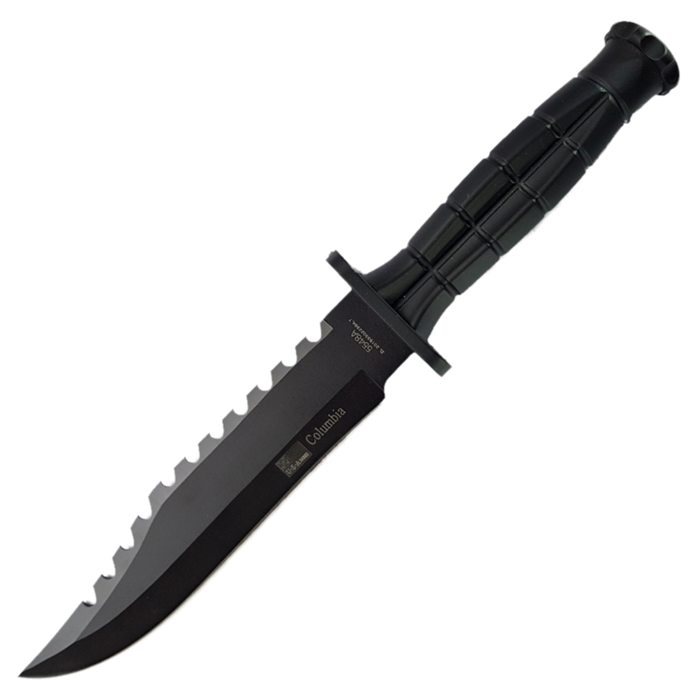มีดพก มีดใบตาย Columbia 5548A ขนาด 12 นิ้ว (30 ซม.) พร้อมปลอกมีดพลาสติก ABS สำหรับเก็บมีด