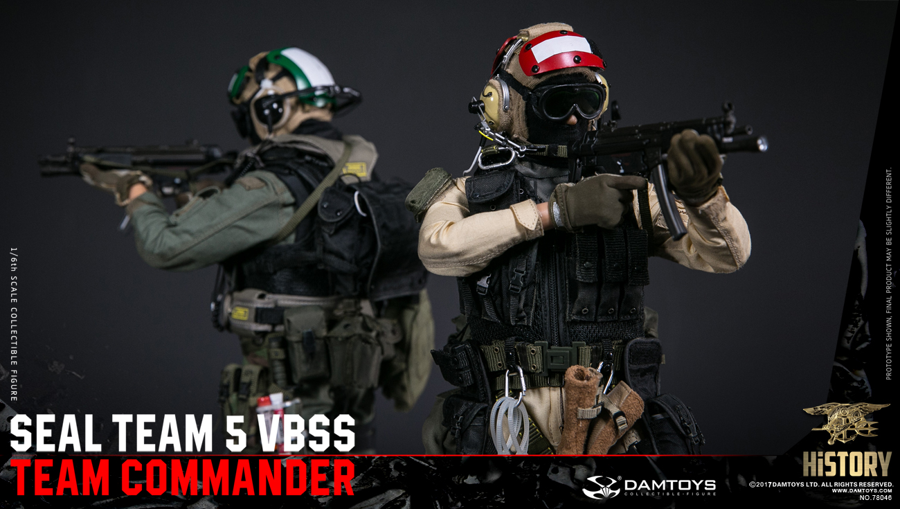 DAMTOYS No.78046 SEAL TEAM 5 VBSS - TEAM COMMANDER