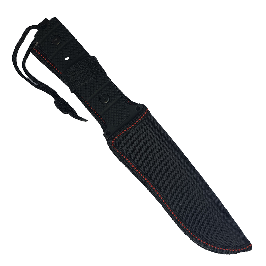 มีดพก มีดใบตาย Columbia XF012 ขนาด 11.2 นิ้ว (28.5 ซม.) พร้อมซองไนล่อนสำหรับเก็บมีด