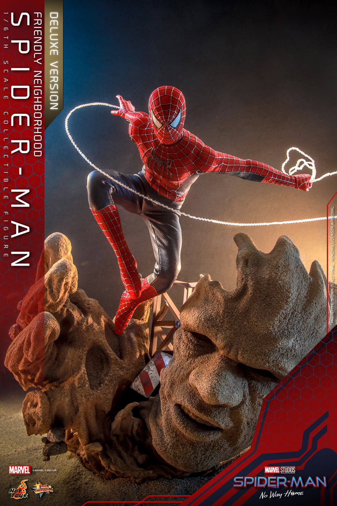 Hot Toys MMS662 1/6 Spider-Man: No Way Home - Friendly Neighborhood Spider-Man (Deluxe Version)