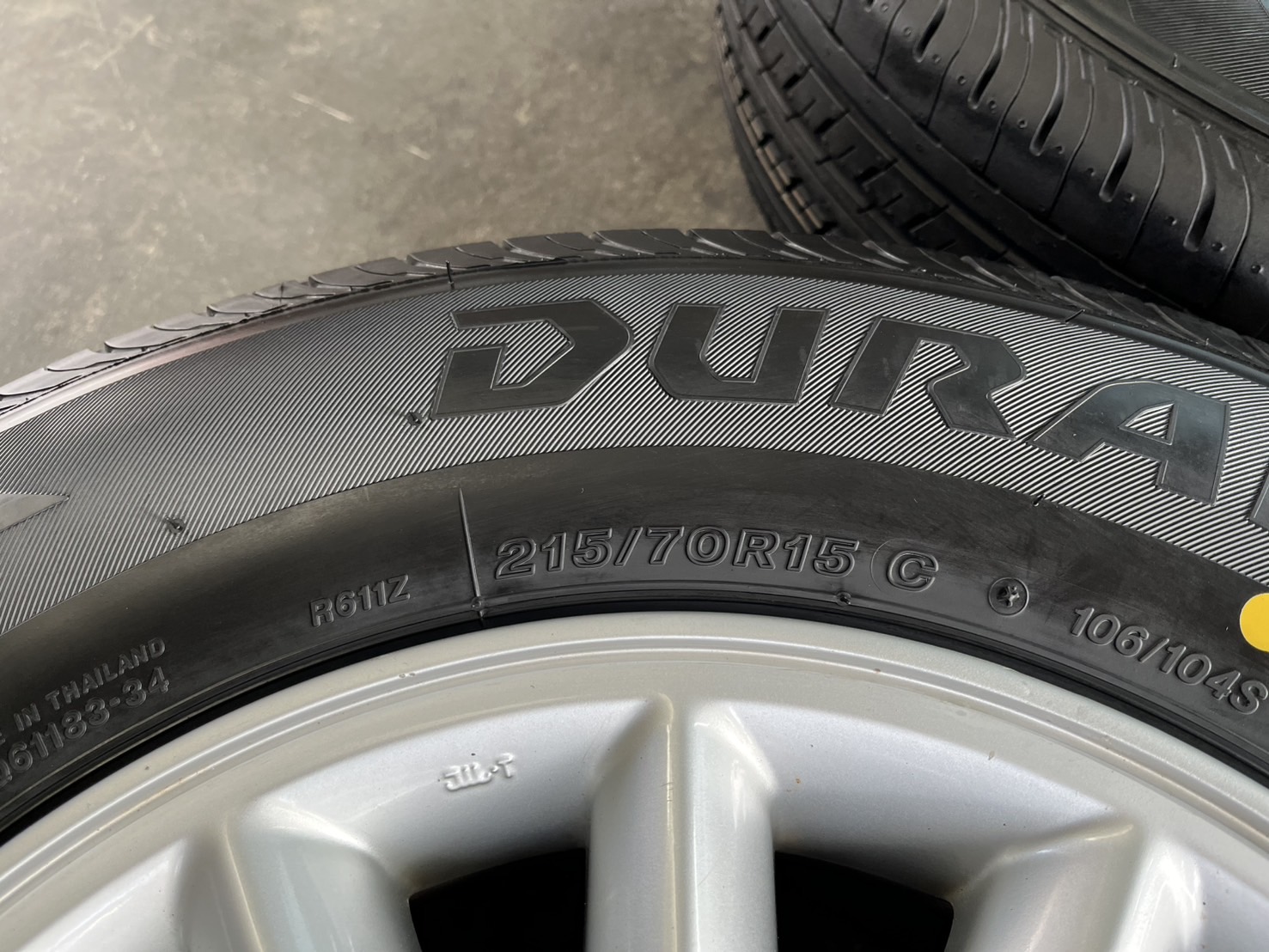 ✨ล้อแม็ก✨ISUZU D-Max ขอบ 15 พร้อมยางใหม่💯215-70-15 Bridgestone💥ปี25💥