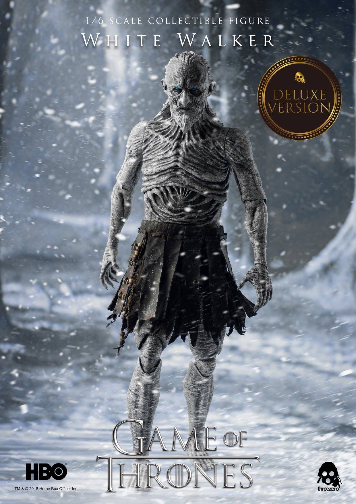 ThreeZero 3Z0037DV Game of Thrones - White Walker (Deluxe Version)