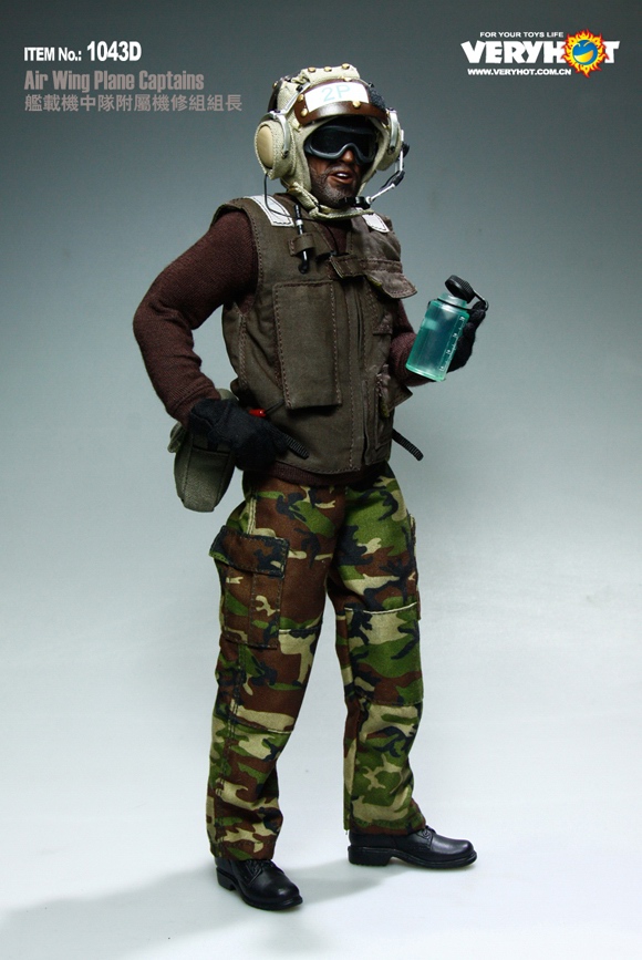 VERYHOT NO:1043D US Navy Flight Deck Crew (Air Wing Plane Captains)