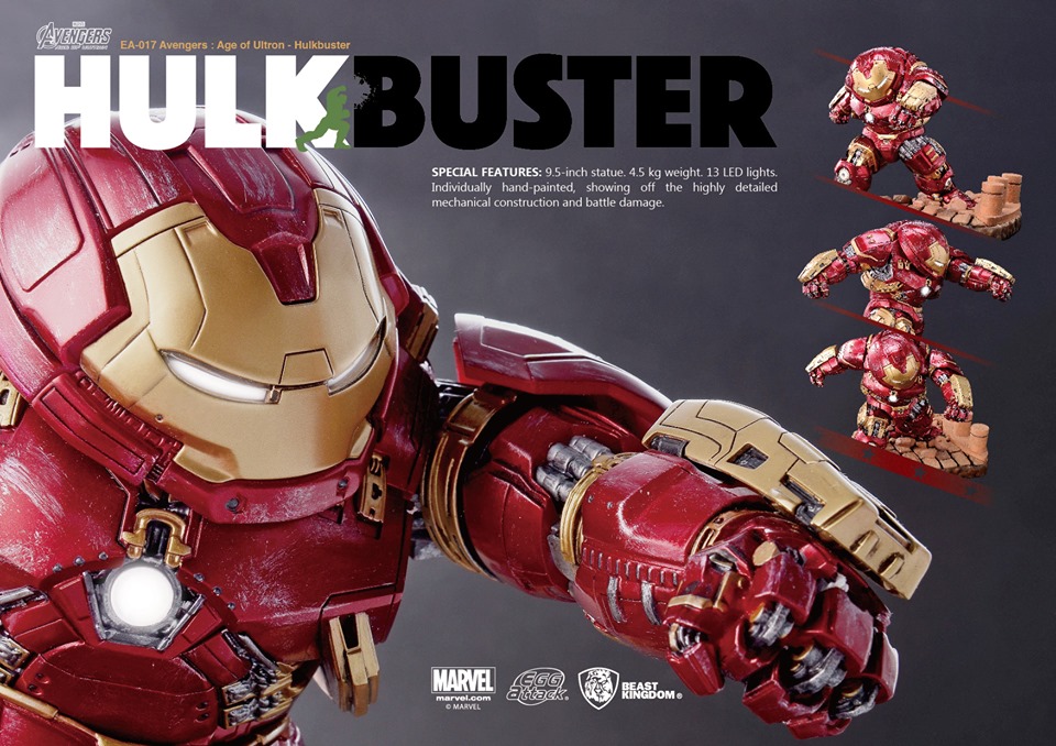 Beast Kingdom EA-017 Avengers Age of Ultron (Egg Attack): Hulkbuster