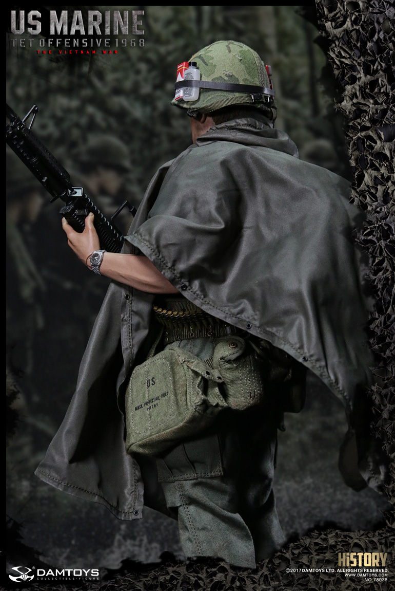 DAMTOYS 78038 HISTORY SERIES 16 U.S.MARINE (TET OFFENSIVE,1968) - VIETNAM WAR