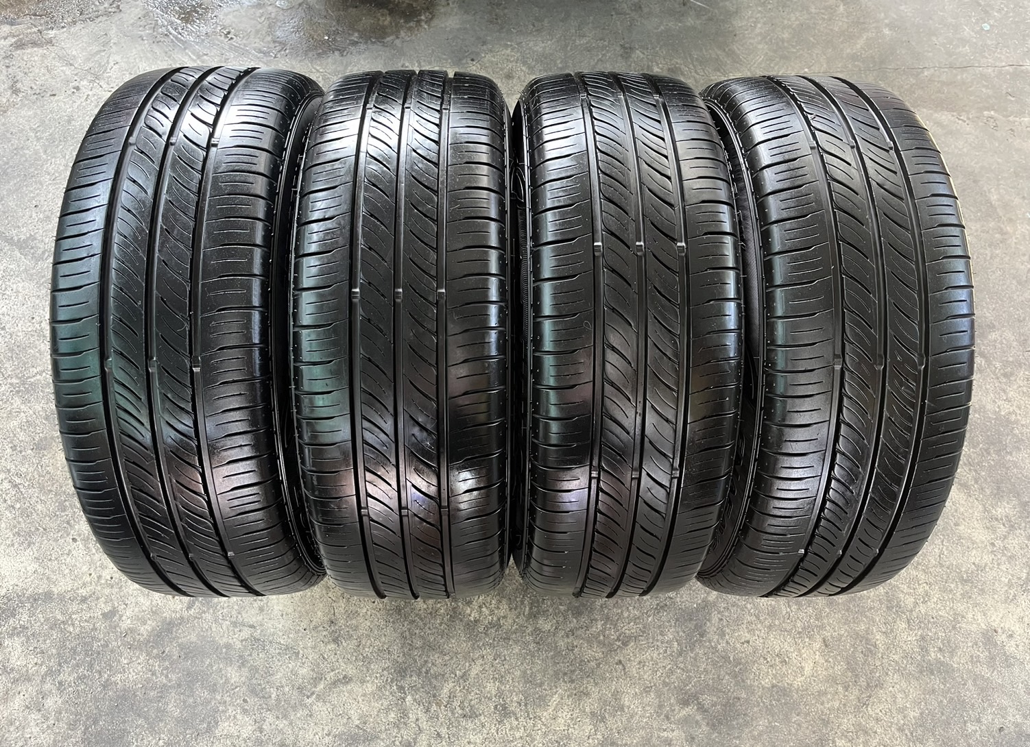 ✨ล้อแม็ก 5รู114✨Mitsu Xpander ขอบ 16 ดำหน้าเงา แถมยาง 205-55-16 Dunlop ปลายปี 20