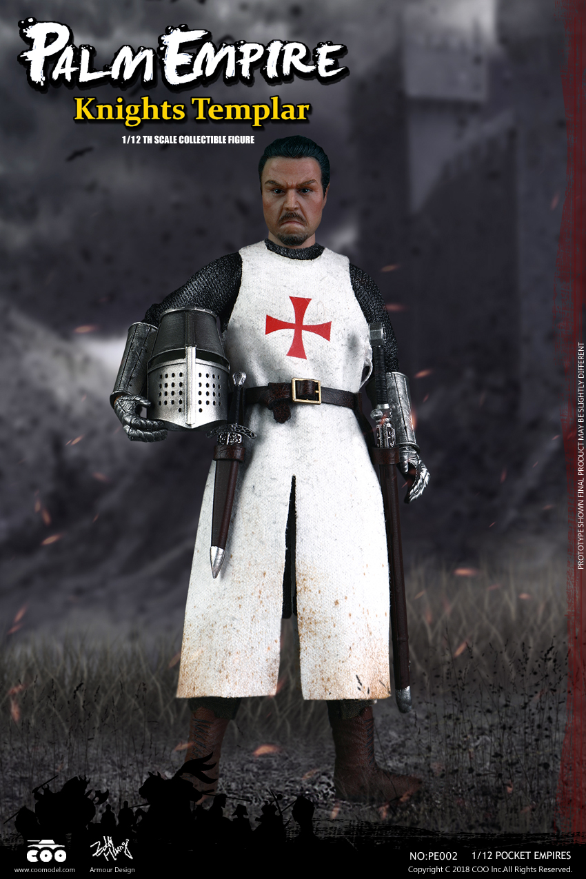 COOMODEL PE003 1/12 POCKET EMPIRES - HOSPITALLER KNIGHT