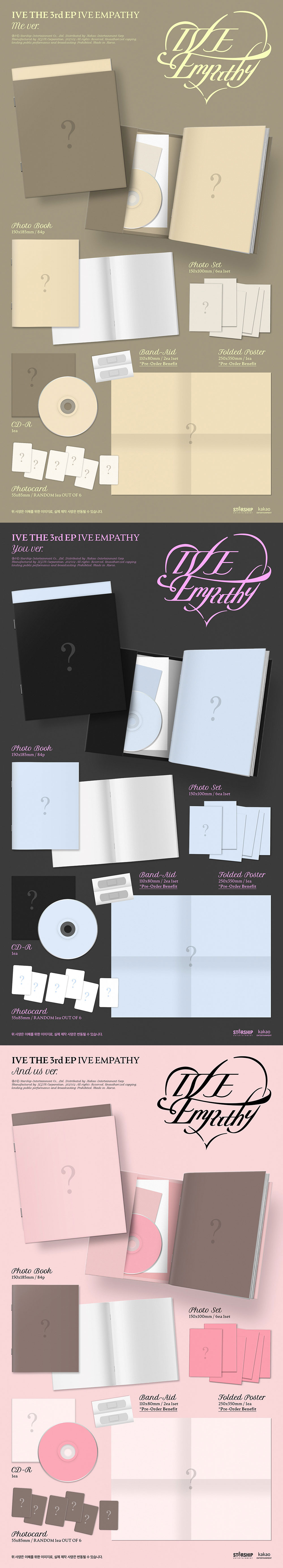 [PRE] IVE - 3rd EP Album IVE EMPATHY