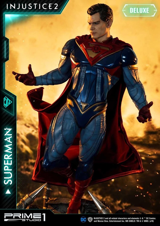 Prime1 Studio PMDCIJ-03DX 1/4 Injustice 2 - Superman (Deluxe)