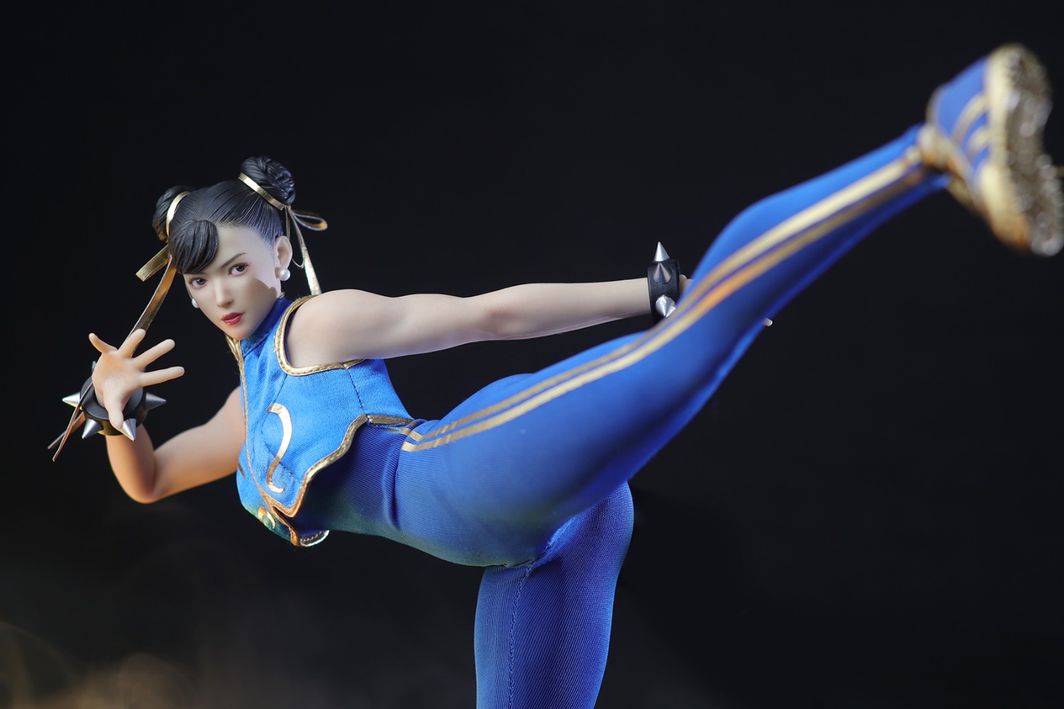 STAR MAN MS-008B Female Fighter Chun-li (Blue Tight Jumpsuit Version)