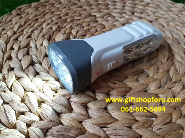 ของชำร่วยงานศพ ไฟฉายชาร์ทไฟบ้าน หลอดไฟ 2ด้าน