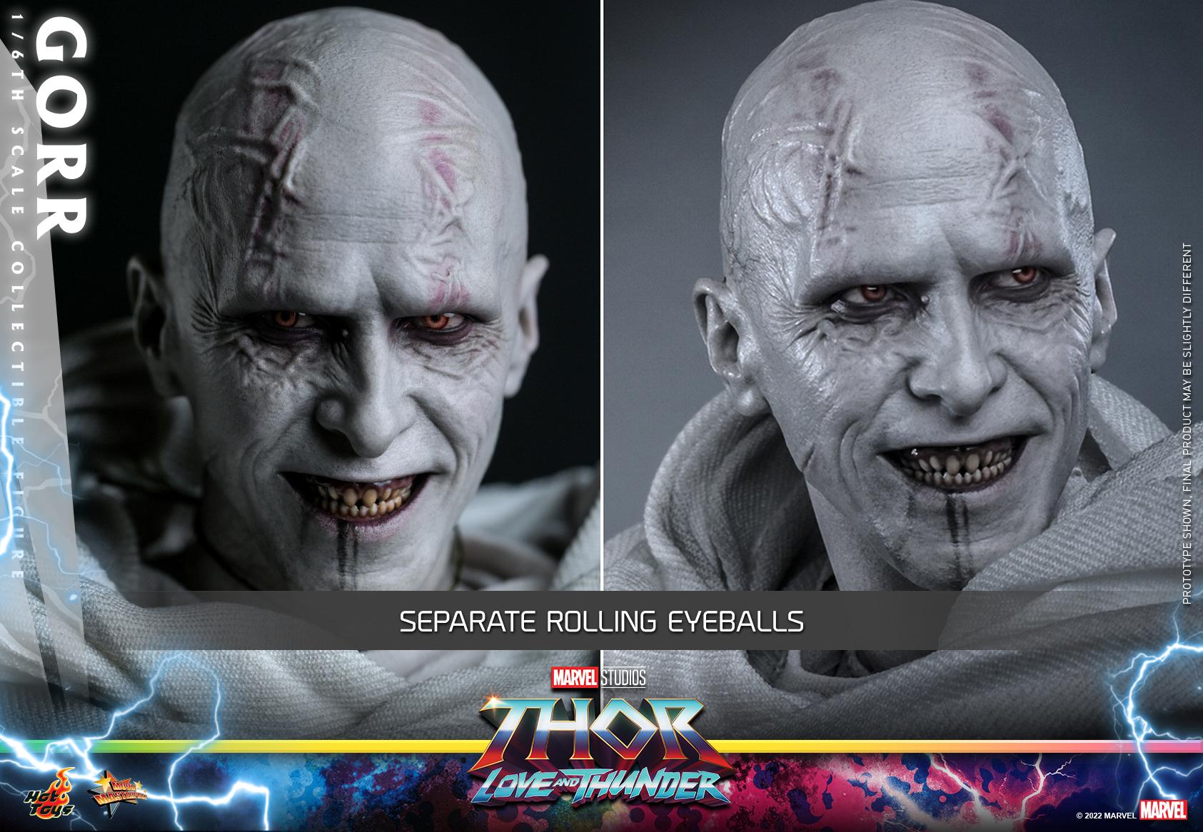 Hot Toys MMS676 16 Thor Love and Thunder - Gorr