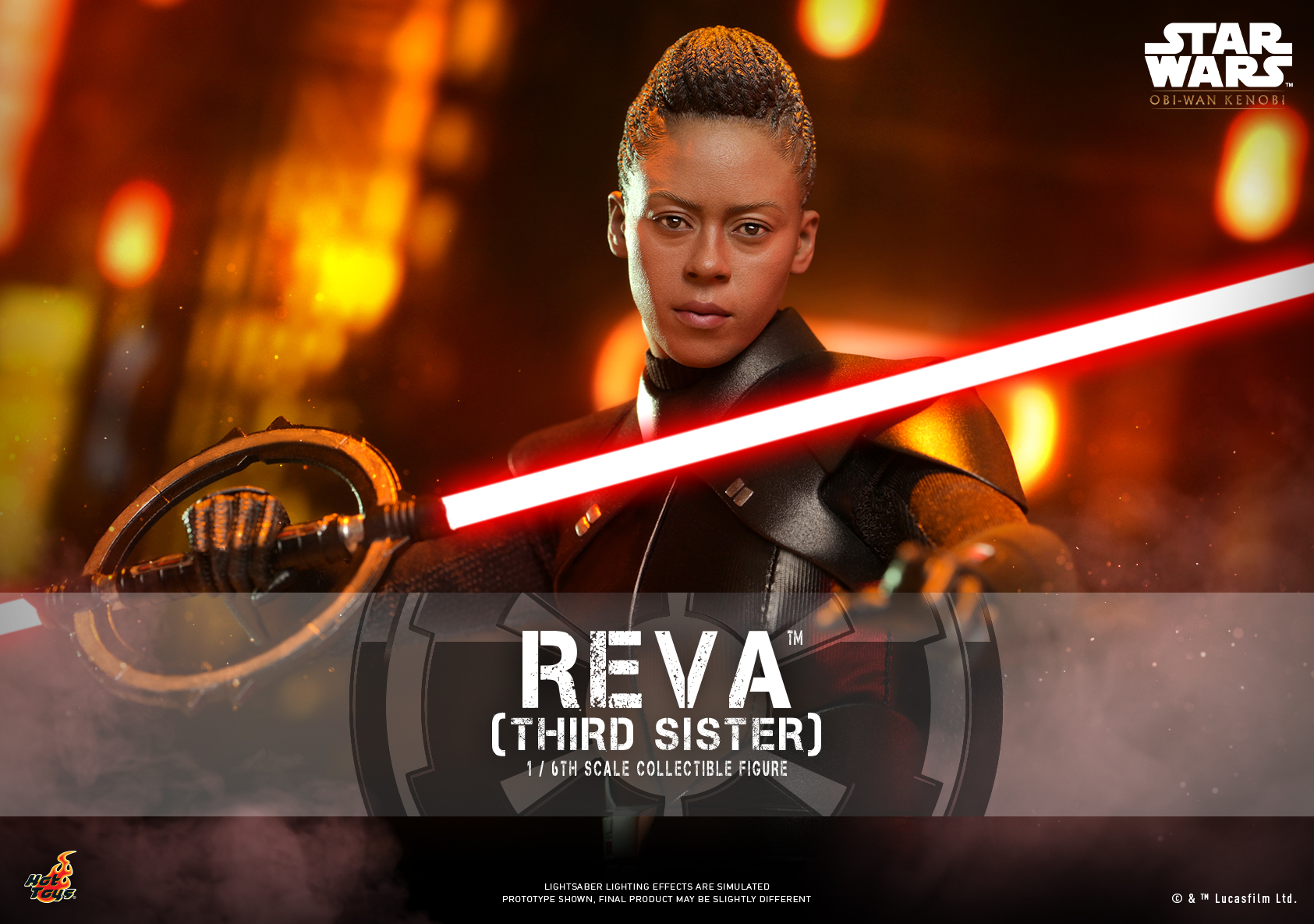 Hot Toys TMS083 1/6 Star Wars: Obi-Wan Kenobi - Reva (Third Sister)