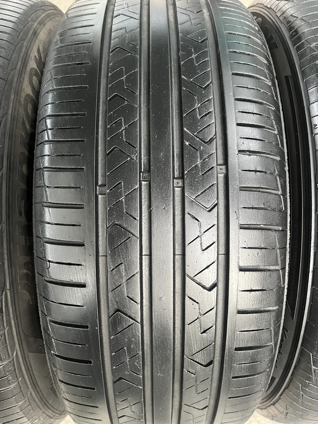 ✨ล้อแม็กแต่ง 4รู100✨STANCE ขอบ 15 ดำหน้าเงา พร้อมยาง 195-55-15 Hankook ปี 19