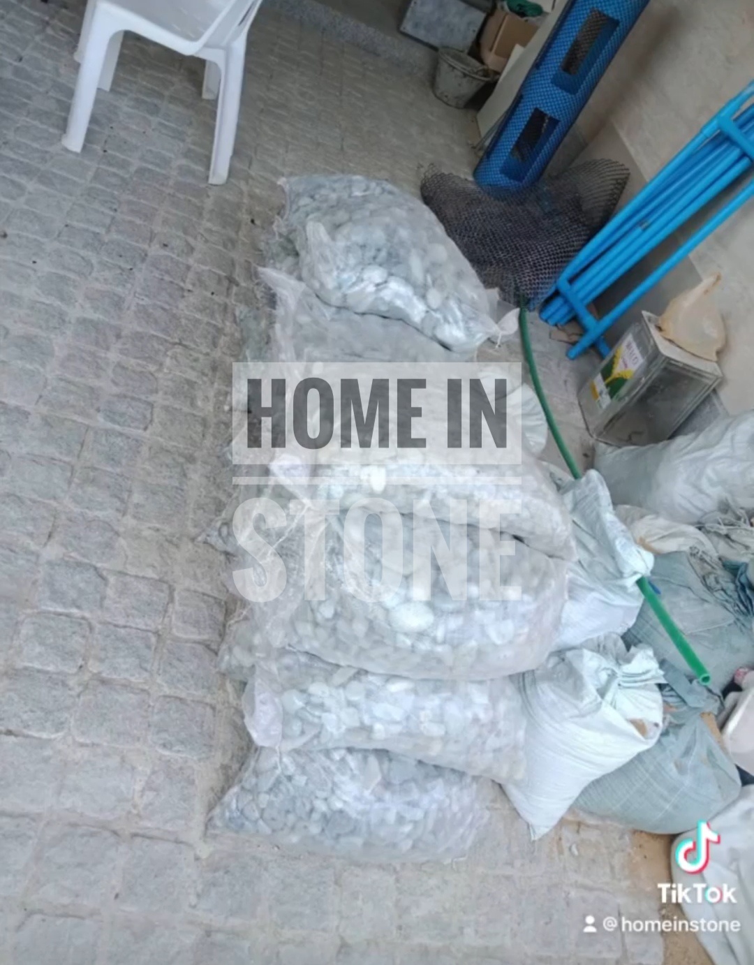 หินกรวด Green Ocean สำหรับโรยทางเดิน