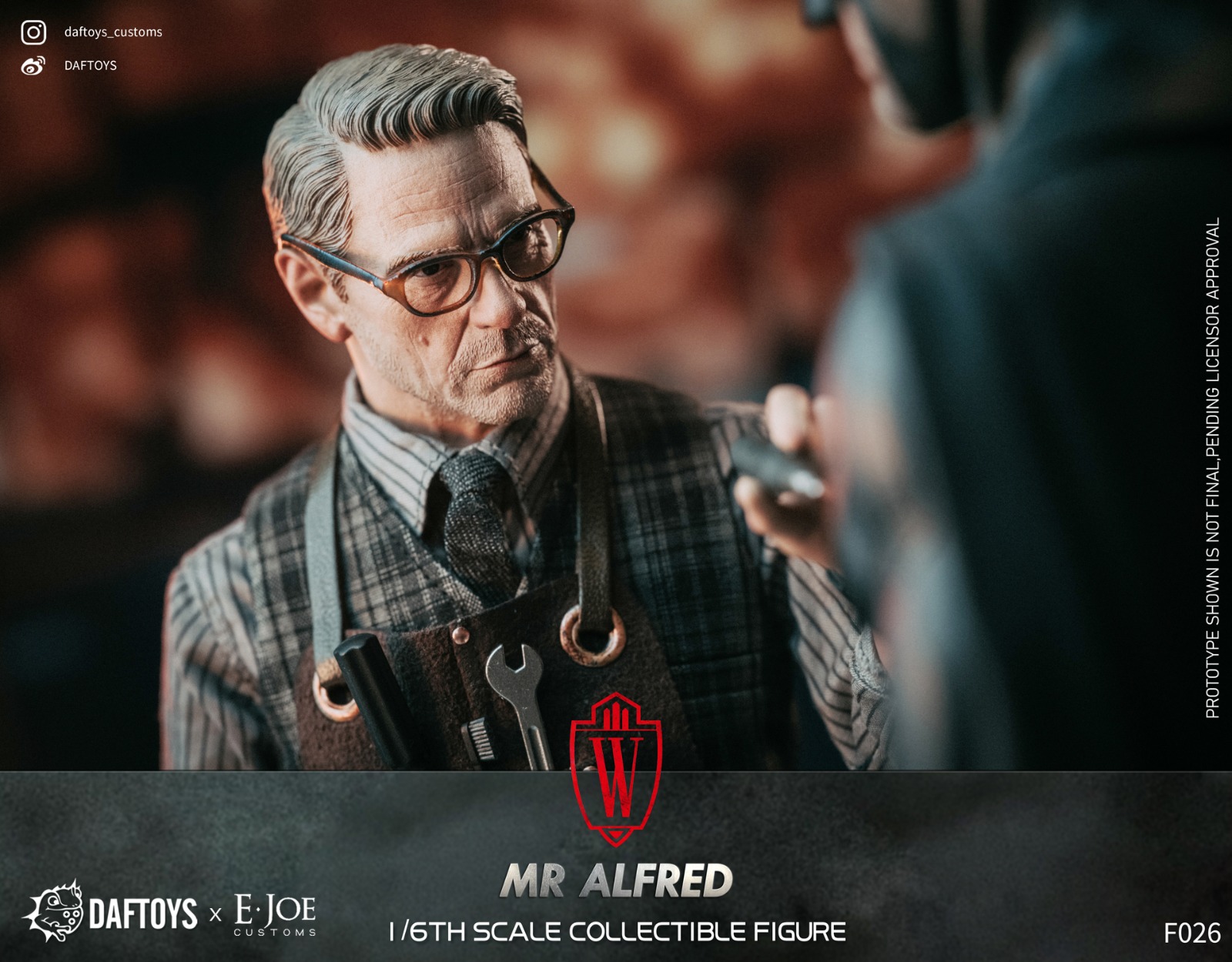 DAFTOYS x E.JOE CUSTOM F026 1/6 MR ALFRED