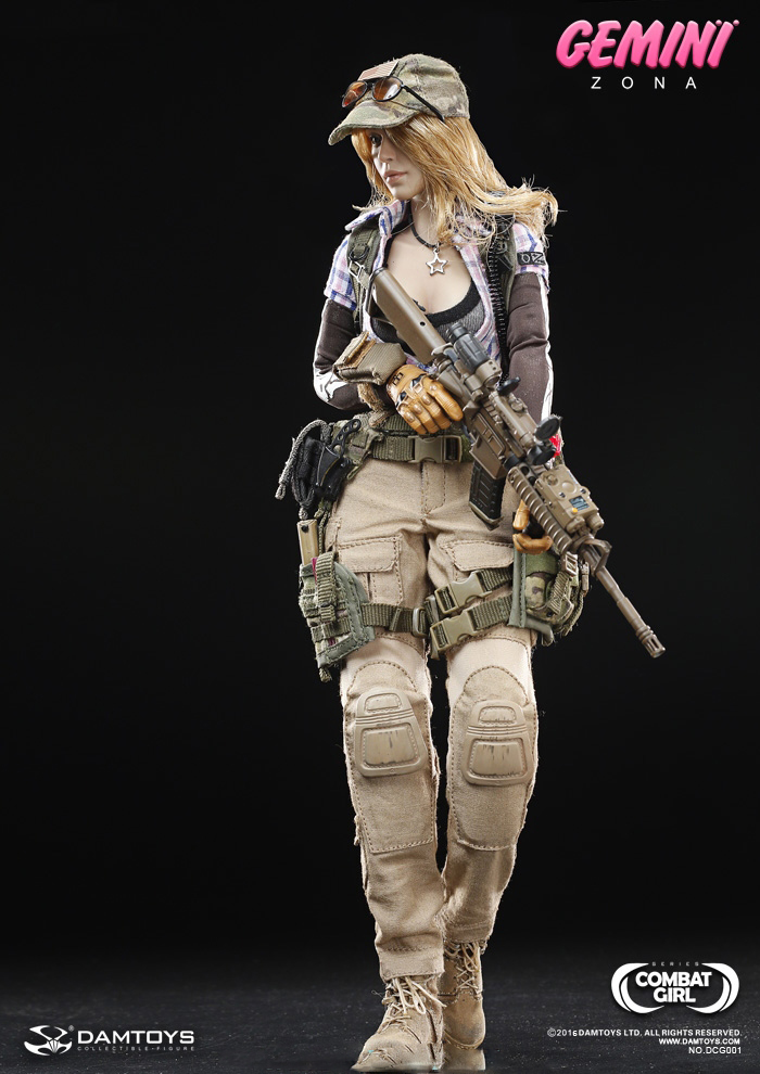 DAMTOYS 16 COMBAT GIRL Series - DCG002 Gemini Vicky