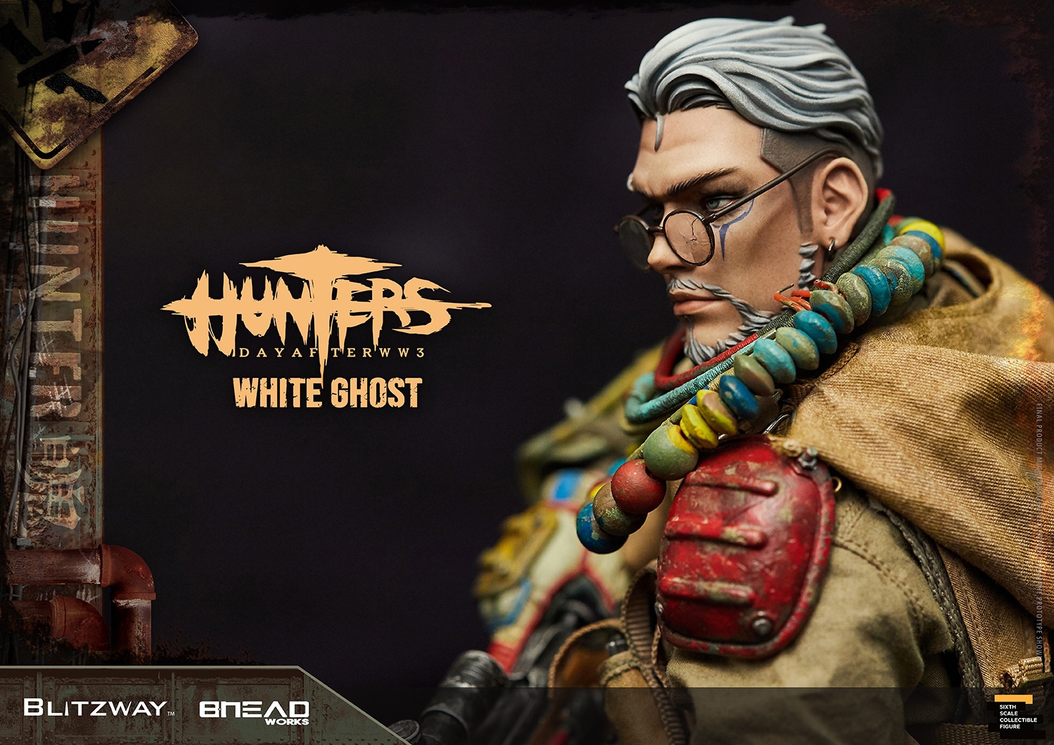 BLITZWAY BW-UMS11801 1/6 Hunters: Day After WW3 - White Ghost