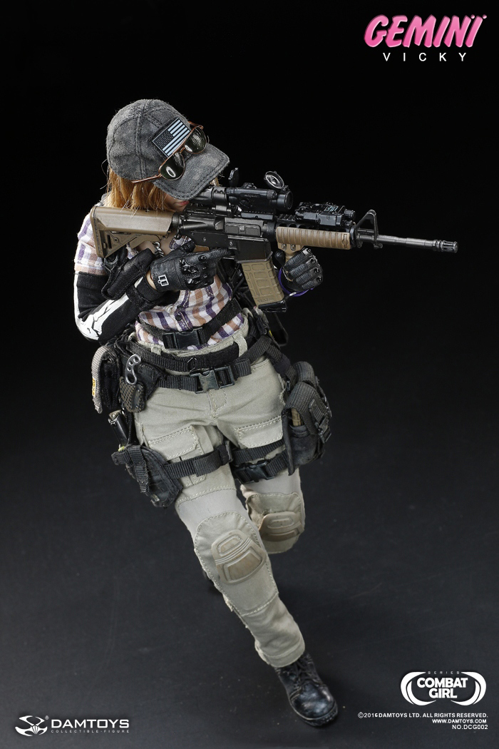 DAMTOYS 16 COMBAT GIRL Series - DCG002 Gemini Vicky