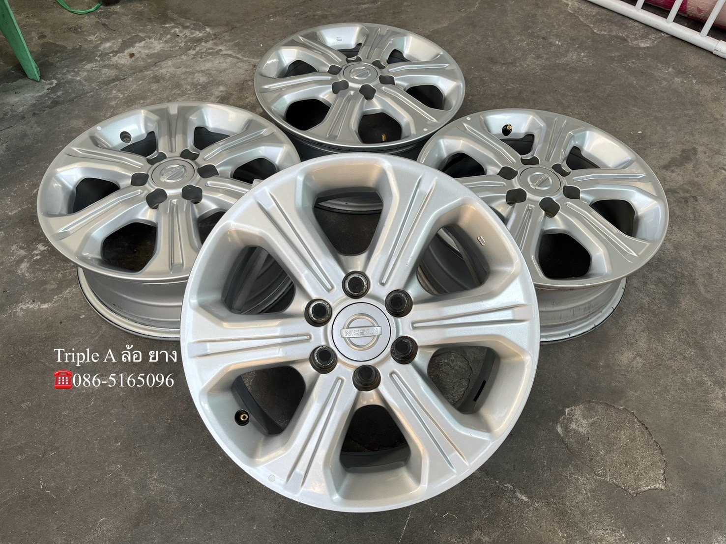 ✨ล้อแม็ก 6รู114✨Nissan Navara NP300 ตัวเตี้ย ขอบ 16