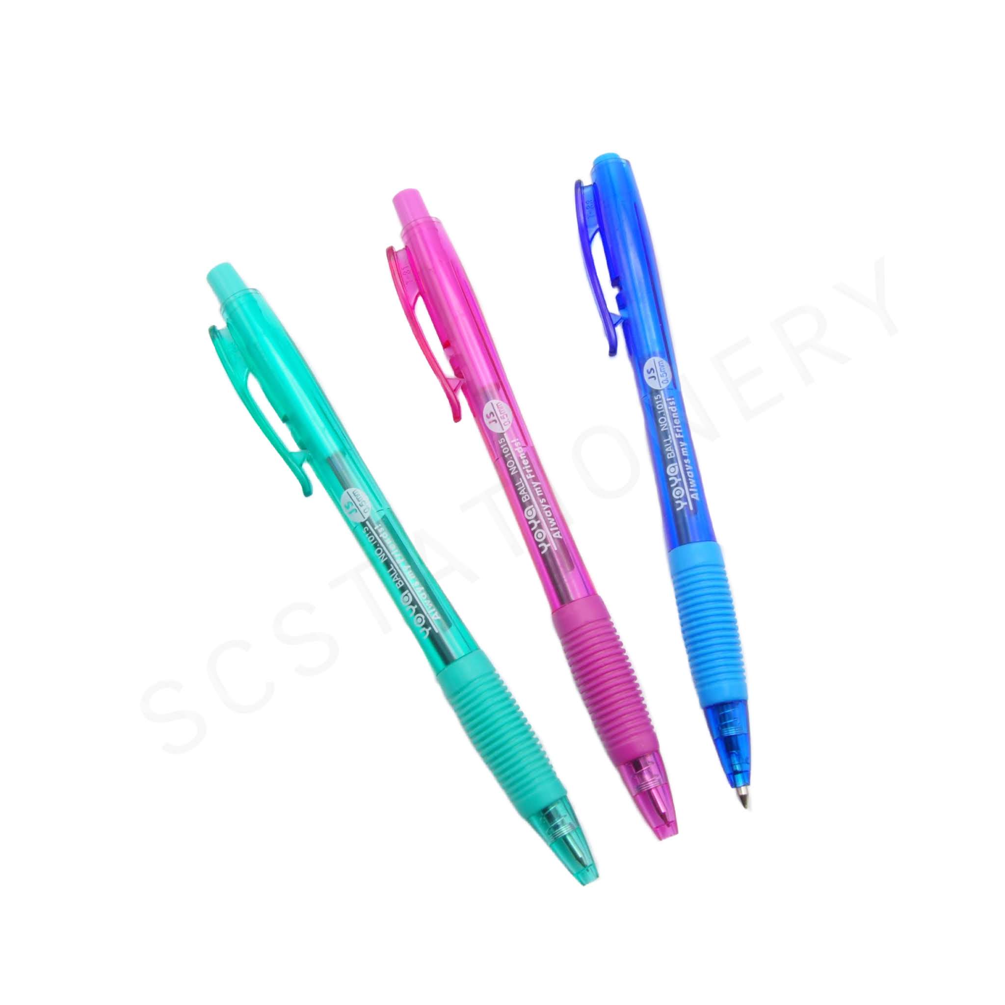 ปากกาลูกลื่น โยย่า NO.1015 แพ็ค 50ด้าม หมึกน้ำเงิน