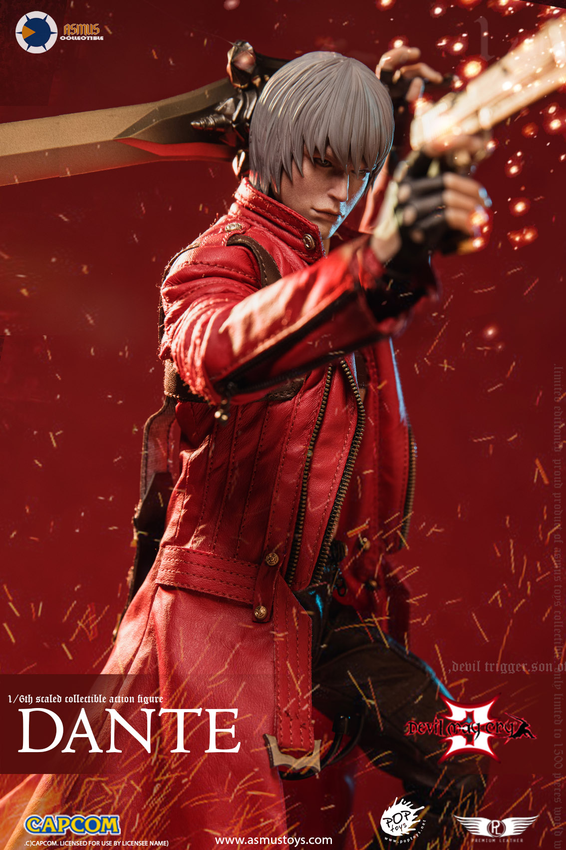 Asmus Toys DMC300V2 1/6 Devil May Cry 3 - Dante