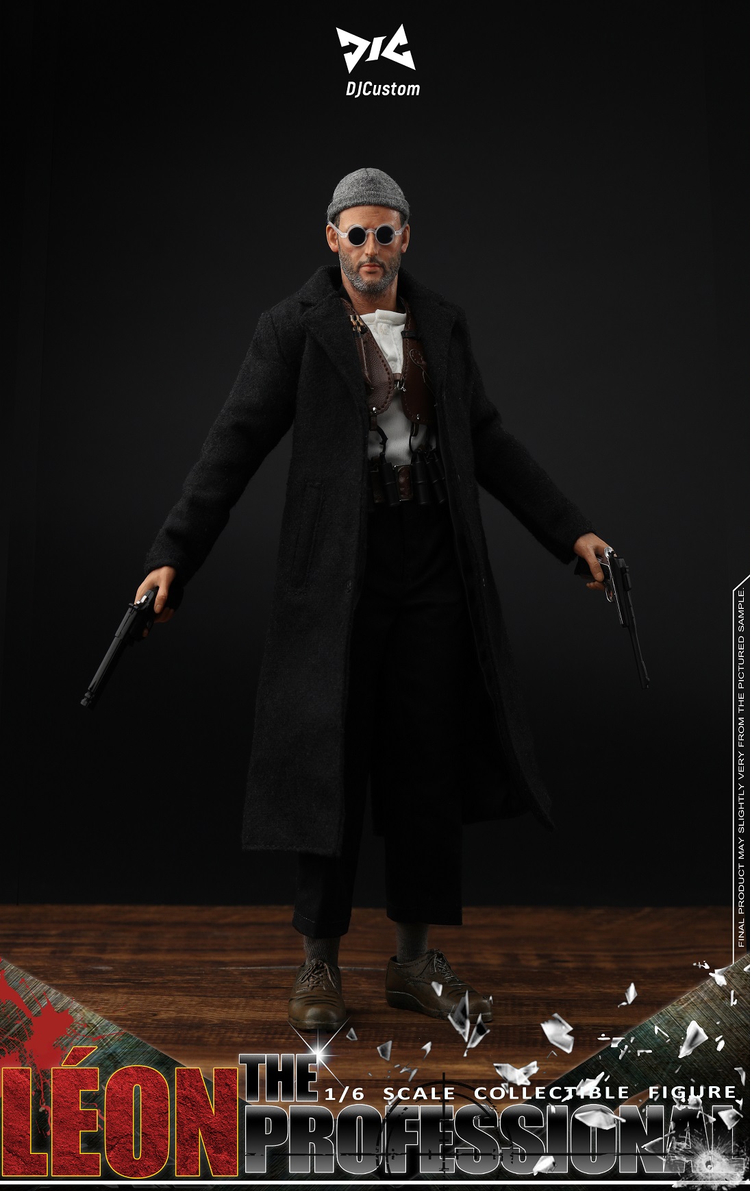 DJ-CUSTOM DJ-16001U 1/6 THE PROFESSIONAL - LEON (Upgraded Version)