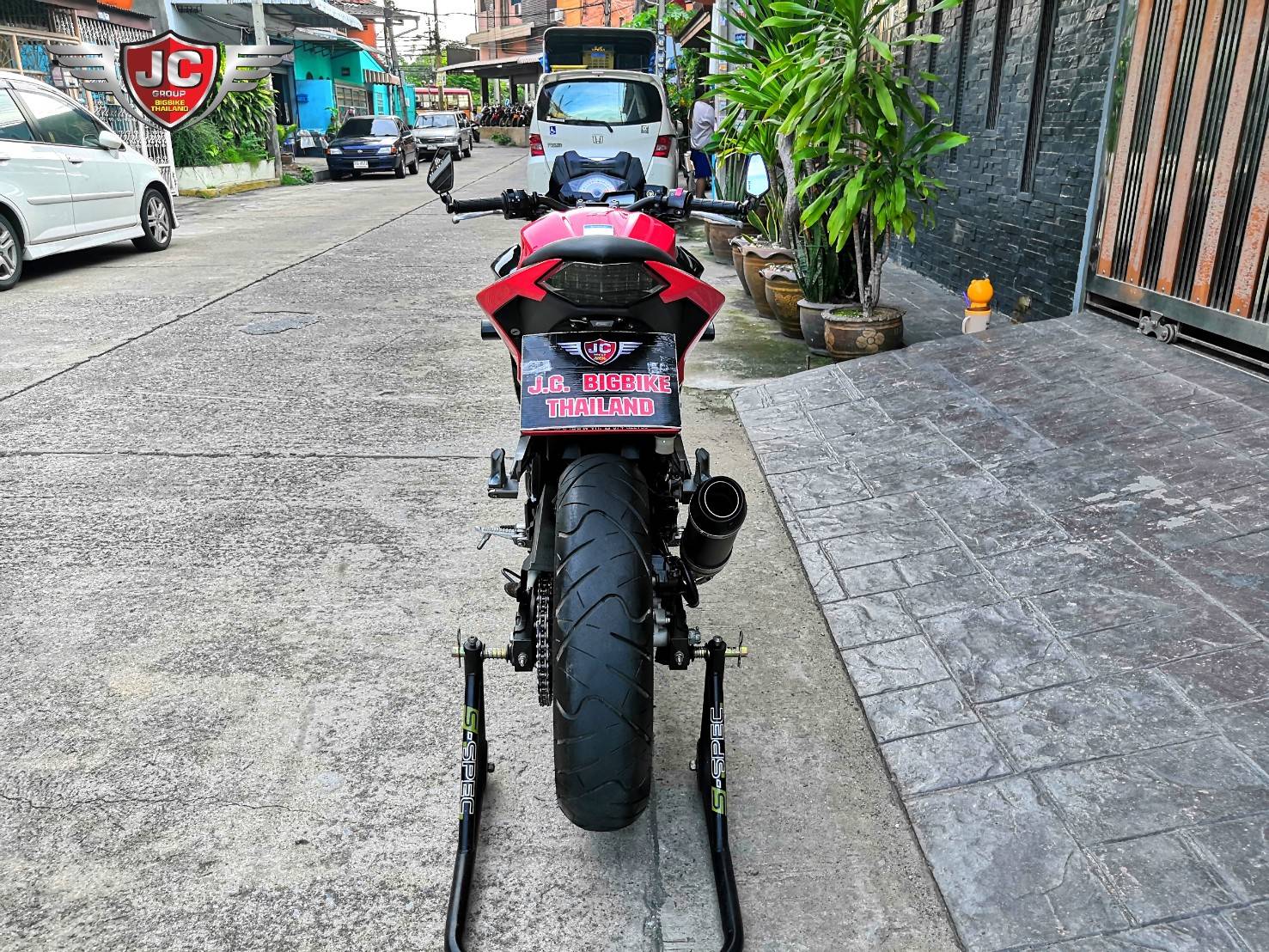 ‼️ออกป้ายแดงมือเดียว #Z300ABS จดปลายปี 2017 ไมล์แท้6พันโล แต่งรอบคันเรยเด้อ 😻